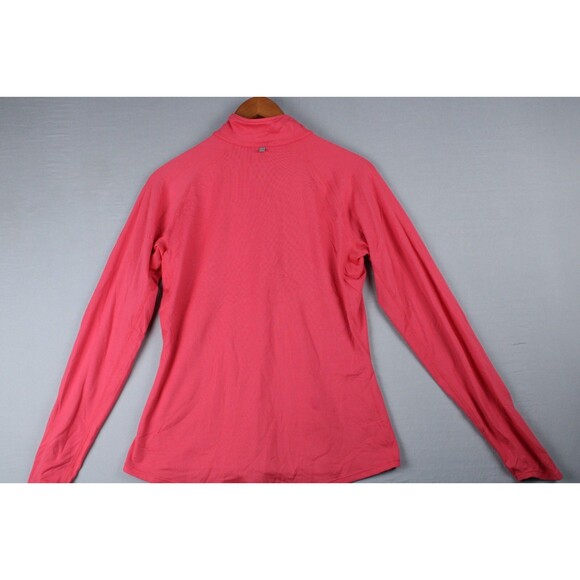 Nike Running Dri-Fit 1/4 Quarter Zip Long Sleeve Top Fuchsia Women’s Size Medium - Picture 2 of 15
